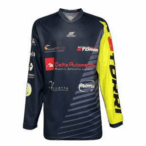 Maglia motocross scollo a V